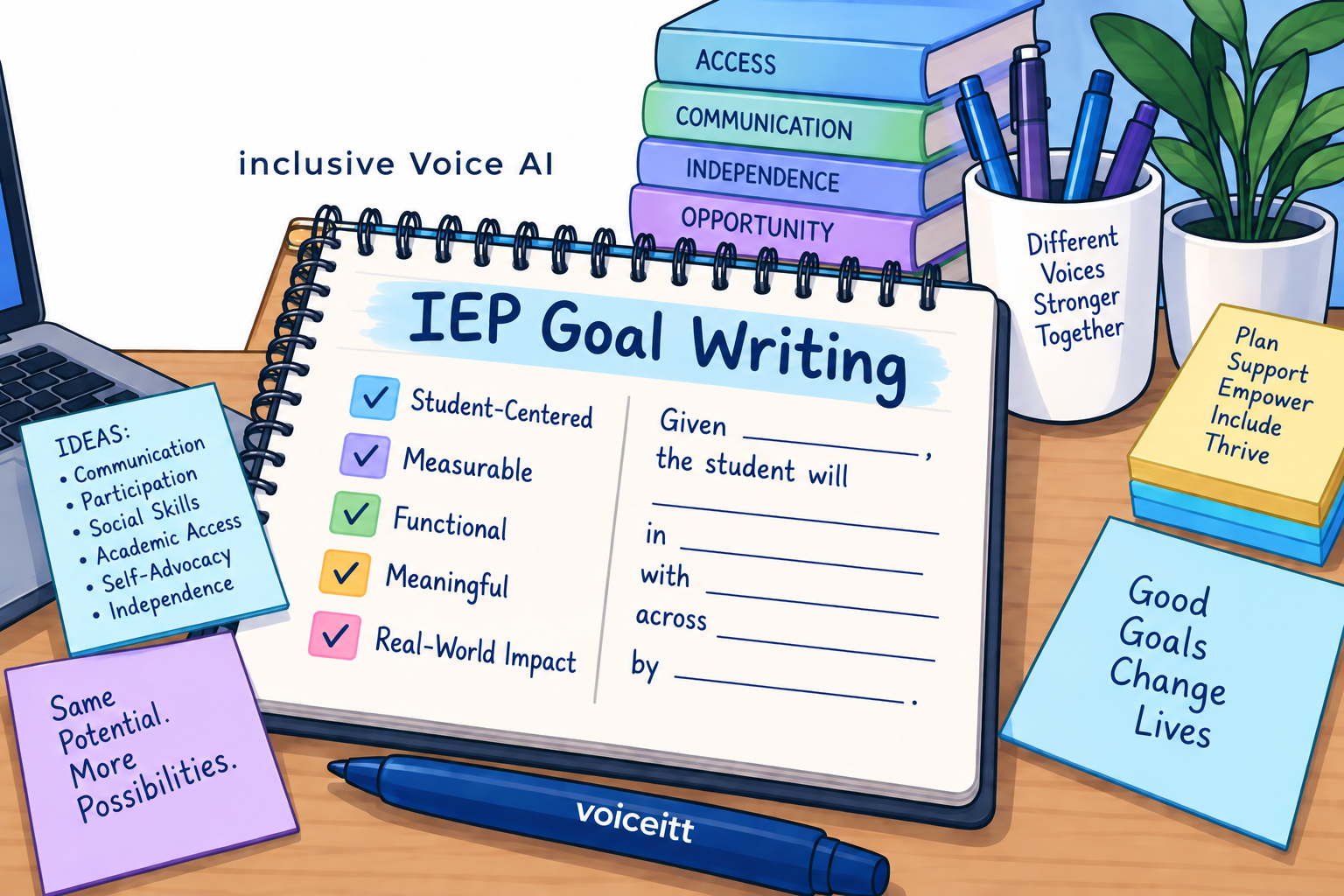 Voiceitt vs. Read&Write: Writing Data-Supported IEP Goals